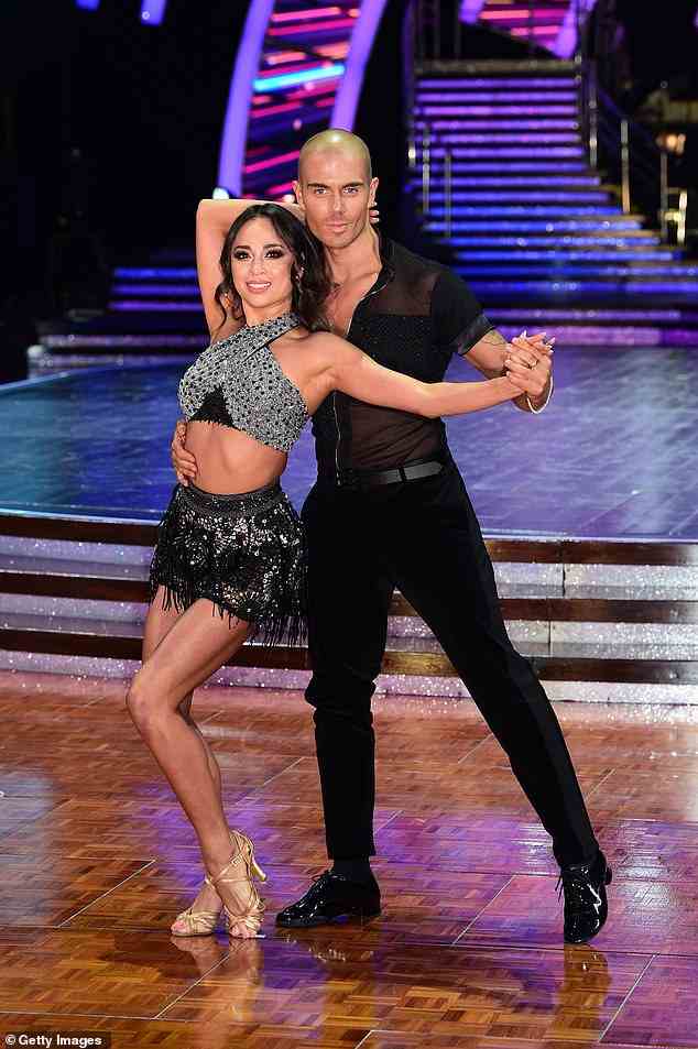 Tanzen Sie weiter: Max war kürzlich Partner von Twinkle-Toed-Star Katya Jones, 32, auf der Strictly Come Dancing Live-Tour (im Bild Januar)