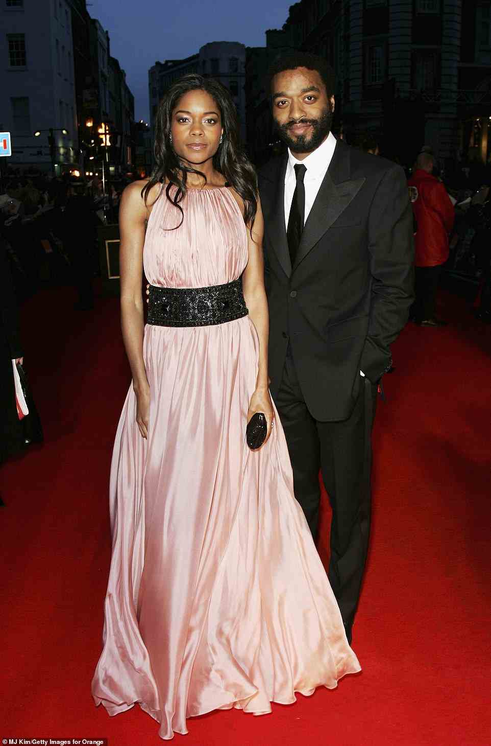 Not faking chemistry! The No Time to Die actress was reportedly in a seven-year relationship with her co-star Chiwetel Ejiofor (R, pictured in 2007) until 2007, but it must have ended amicably enough for them to work together