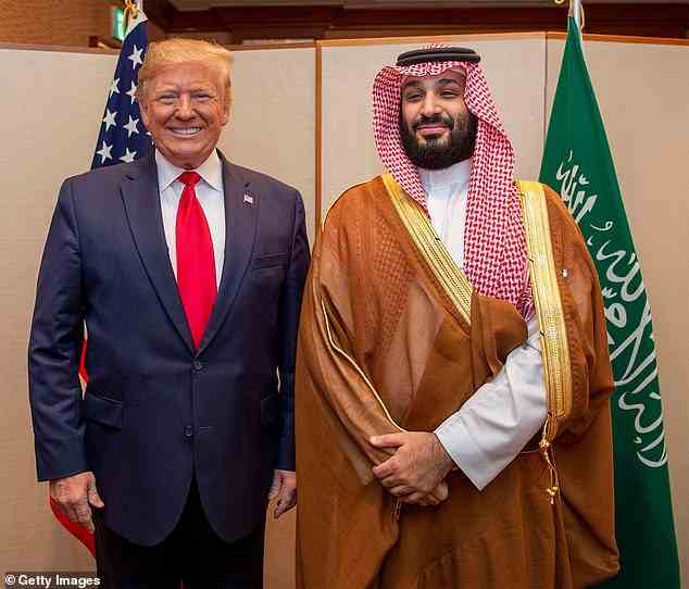 Donald Trump hat als Präsident die Beziehungen zu Saudi-Arabien zu einer Priorität gemacht – oben ist er mit dem G20-Gipfel in Buenos Aires, Argentinien, am 1. Dezember 2018 zu sehen.