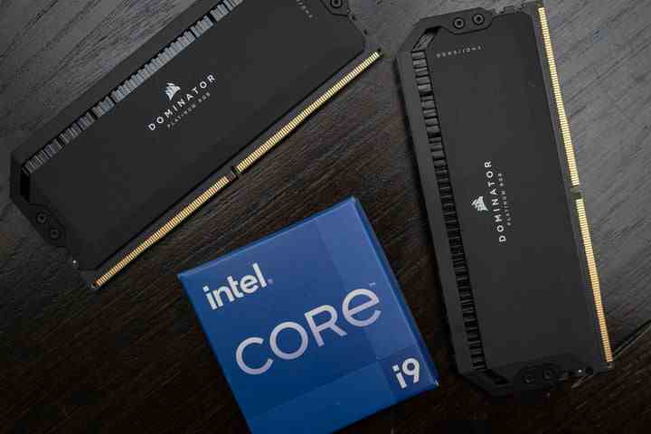 Intel Alder Lake-Box mit DDR5-Speicher.