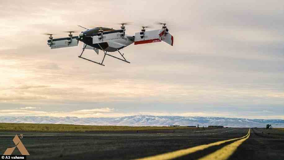 Der Prototyp des Airbus Project Vahana mit der Marke Alpha One absolvierte im Februar 2018 erfolgreich seinen ersten Testflug. Der selbstgesteuerte Hubschrauber erreichte eine Höhe von 16 Fuß (fünf Meter), bevor er erfolgreich auf den Boden zurückkehrte.  Insgesamt dauerte der Testflug 53 Sekunden