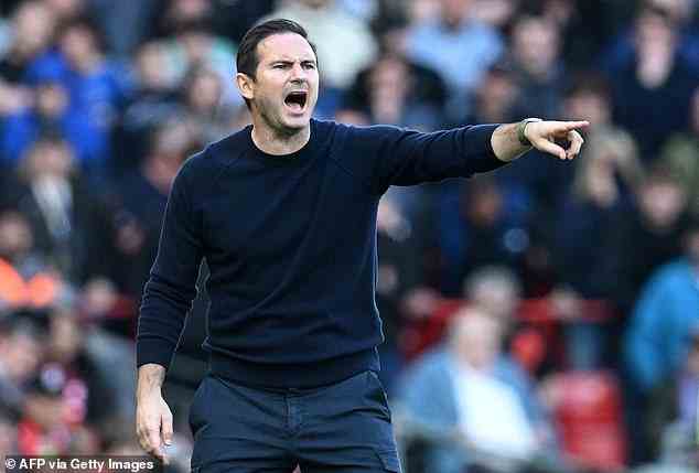 Frank Lampard warf Schiedsrichter Attwell nach der 0: 2-Niederlage von Everton in Liverpool Bevorzugung vor