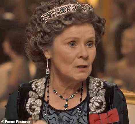 Role: Imelda, 66, portrays Maud Bagshaw in Downton Abbey