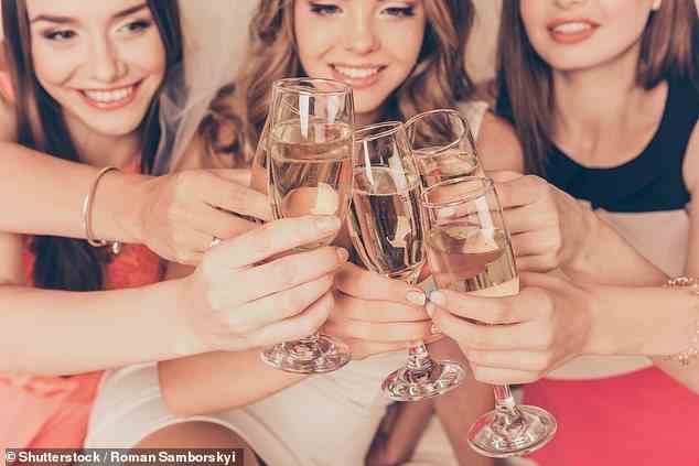 The last time Rebecca saw her three bridesmaids was after her husband’s speech, when they handed out personalised thank you gifts: custom-made silver charm bracelets wrapped in beautiful blue paper with white raffia bows