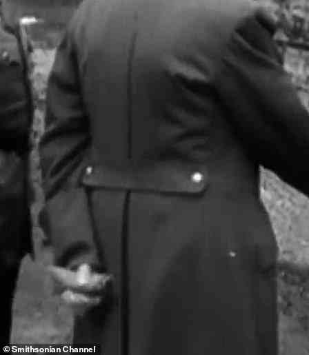 The 1945 clip of Hitler showing his shaking hand