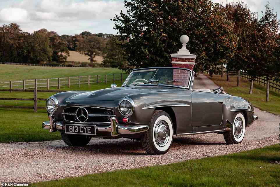 Here's how it could look: This is the world record holding right-hand drive 1957 Mercedes-Benz 190 SL, which H&H Classics sold at public auction for £224,250 in November 2021