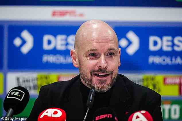 Ajax hat die englischen Medien von der Pressekonferenz von Trainer Erik ten Hag ausgeschlossen