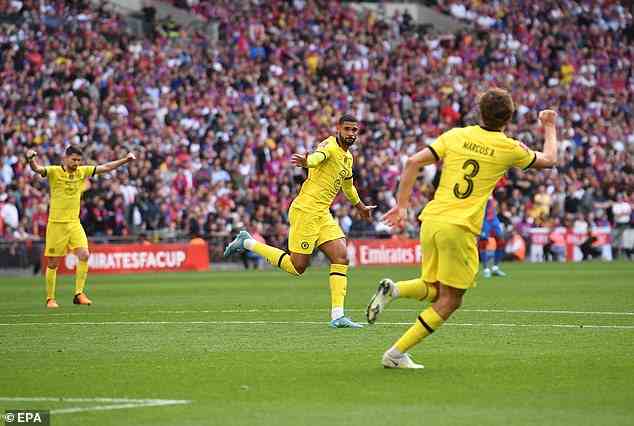 Ruben Loftus-Cheeks erstes Tor im Wembley-Stadion brachte Chelsea auf den Weg, im Mai zurückzukehren
