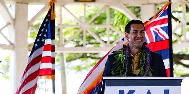 Kai Kahele gewann die Vorwahlen der Demokraten in seiner Bewerbung um die Nachfolge von Rep. Tulsi Gabbard, D-Hawaii.