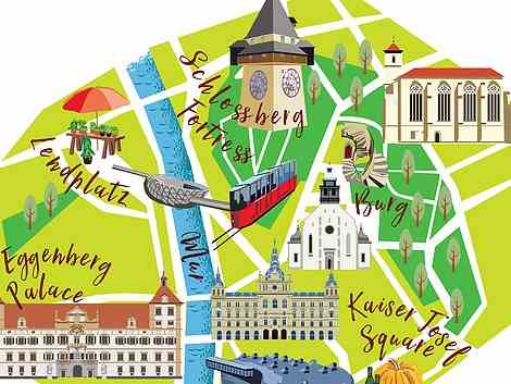 Erkunden Sie Graz, die zweitgrößte Stadt Österreichs und die Landeshauptstadt der Steiermark