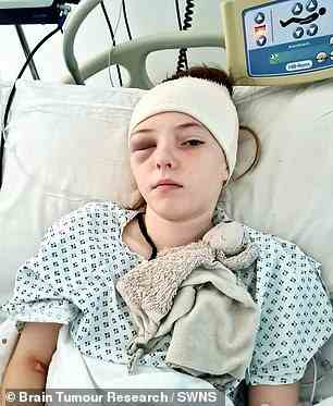 Grace Kelly, 12, wurde bereits wegen ihres Krebses operiert und behandelt, aber ihre Familie versucht nun, Tausende von Pfund für eine bahnbrechende Behandlung in Deutschland aufzubringen