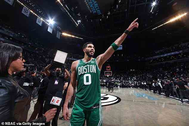 Jayson Tatum zeigte eine heldenhafte Leistung von 39 Punkten, um die Celtics in Brooklyn mit 3: 0 in Führung zu bringen