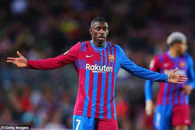 Ousmane Dembele ist Berichten zufolge bereit, seine Gehaltsforderungen zu kürzen, um bei Barcelona zu bleiben