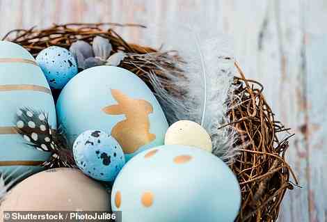 All ready for Easter: Many British gardens offer Easter egg hunts or adventure walks to celebrate the holiday
