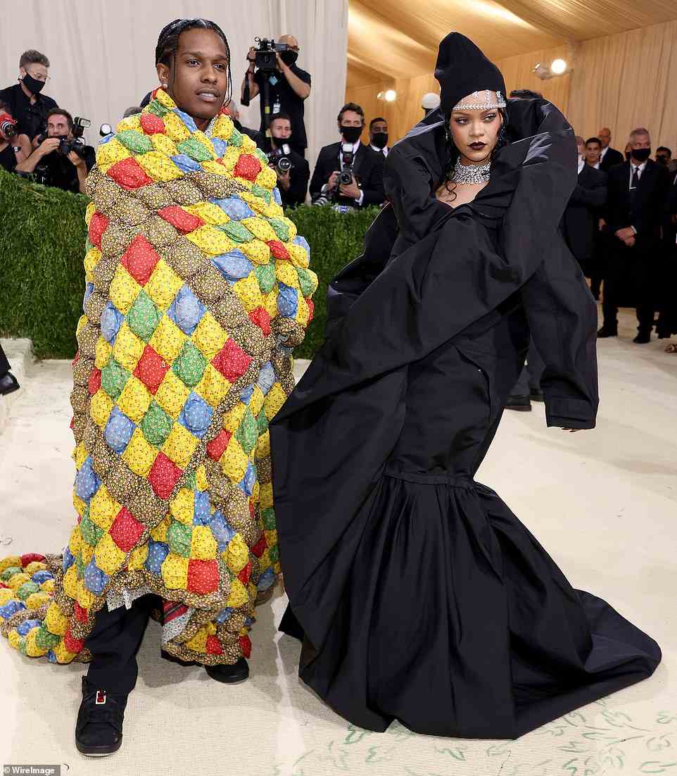 If you walk the Met Gala red carpet with Rihanna, you must bring your A-game. RiRi wore Balenciaga last year, while her beau A$AP Rocky made a statement in a quilt-inspired ERL look