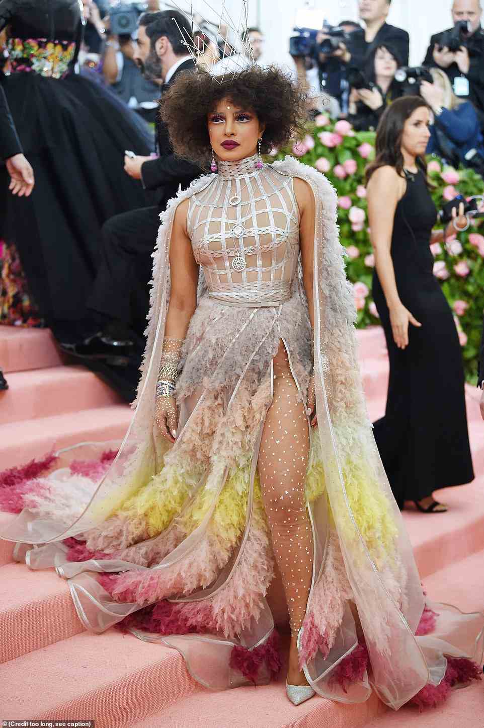 Priyanka Chopra's Dior Couture gown in 2019 took over 1,500 hours to create