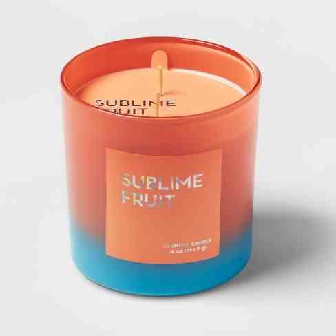 Opalhouse Ombre Oval Candle Sublime Fruit Pfirsich Target