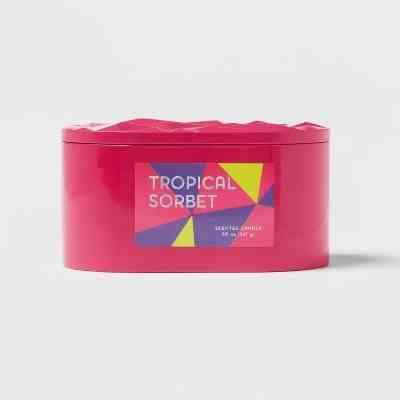 Opalhouse Ombre Blechkerze Tropical Sorbet Hot Pink Target