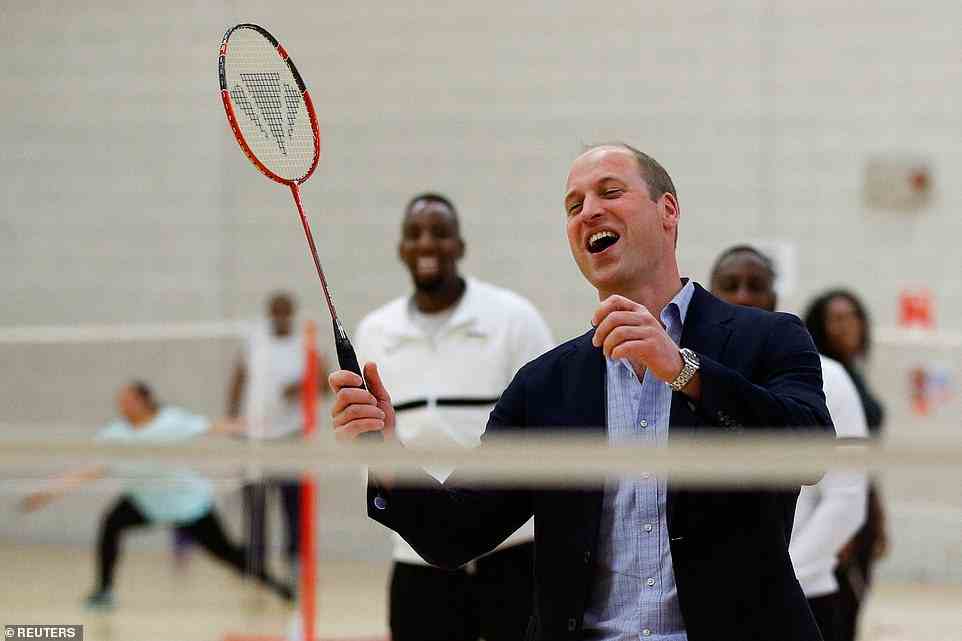Royal experts said that William, pictured today in Birmingham, will have been involved in the decision