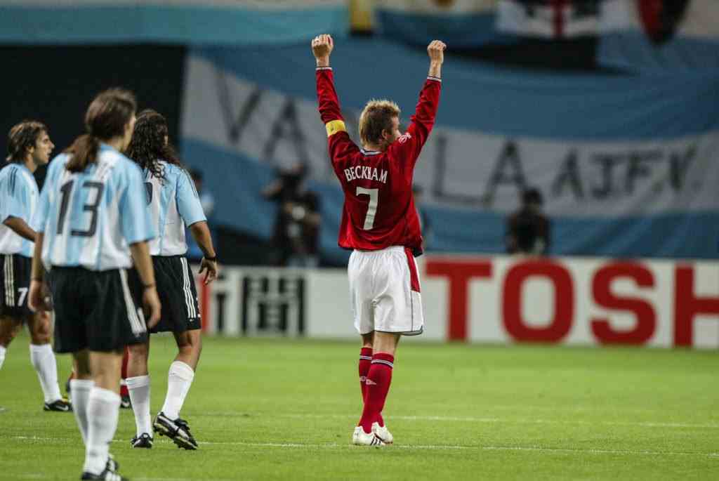 England gegen Argentinien - FIFA WM 2002