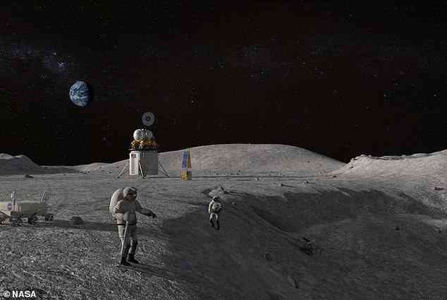 Astronauten, die in Zukunft auf dem Mond leben, sollen in der Lage sein, den molekularen Sauerstoff und Wasserstoff zu extrahieren, um Wasser und reinen Sauerstoff zu produzieren