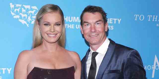 Rebecca Romijn und Jerry O'Connell besuchen The Humane Society of the United States To the Rescue!  New York Gala im Cipriani 42nd Street am 15. November 2019 in New York City.