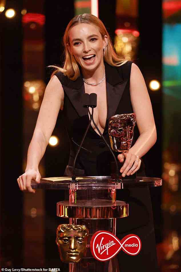 Leistung: Der Preis für die Hauptdarstellerin ging an Jodie Comer für ihre Rolle in dem Pandemie-Drama „Help“.