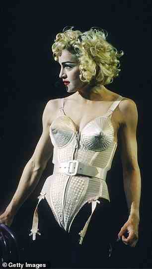 Ikone der Popkultur: Das Korsett war in den 1990er Jahren eines von Madonnas Lieblingsoutfits
