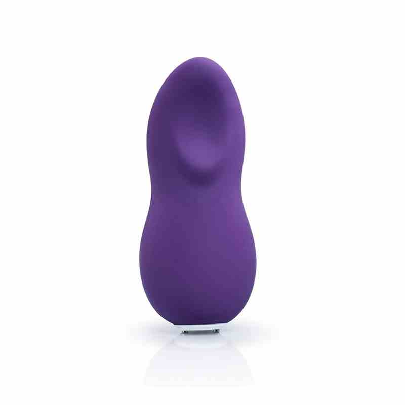 Das lila We-Vibe Touch vibrierende Sexspielzeug auf weißem Hintergrund