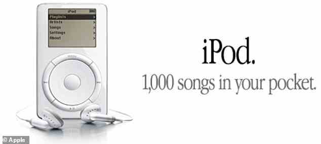 Von Fortune als „Apples Walkman des 21. Jahrhunderts“ beschrieben, soll der ursprüngliche iPod in weniger als einem Jahr entwickelt und am 23. Oktober 2001 zu einem Preis von 399 US-Dollar vorgestellt worden sein