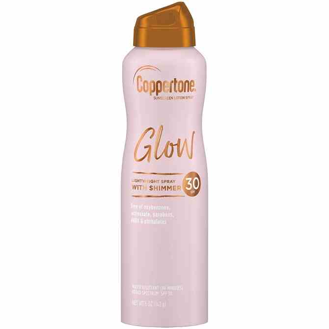 Coppertone Glow Shimmering Sunscreen Spray SPF 30 Unzen