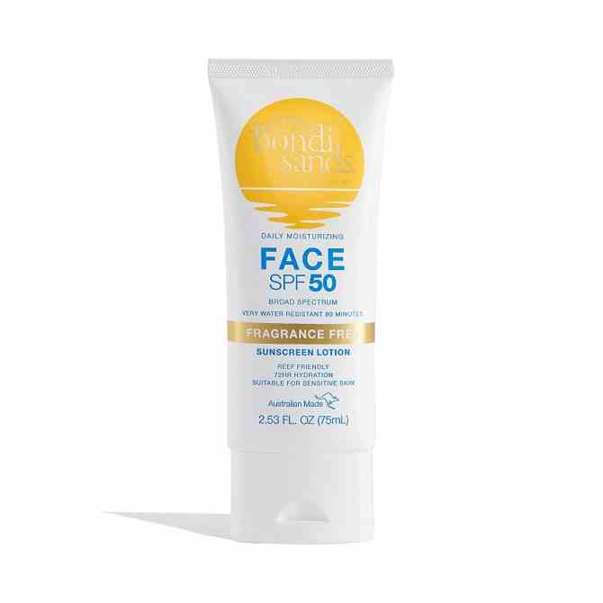 Bondi Sands Duftfreie tägliche Sonnenschutz-Gesichtslotion SPF 50