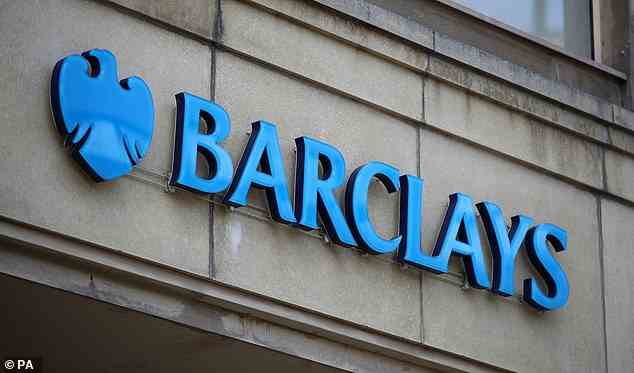 Große Geschäfte: Andere große Unternehmen, die im ersten Halbjahr neue Verträge mit Ten Lifestyle unterzeichneten, waren die Barclays Bank (im Bild) und der Vermögensverwaltungsberater St. James's Place