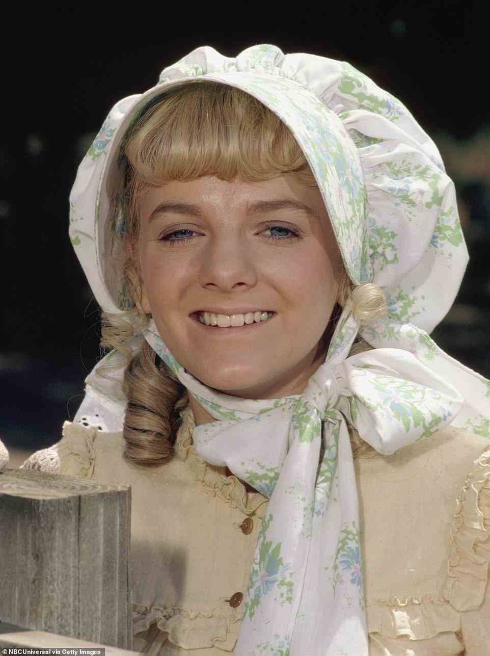 Alison Arngrim, 60, was born in New York City on January 18, 1962. She started her career as a model and then began appearing in various commercials. Her first major role was that of Nellie Oleson in Little House on the Prairie (pictured)