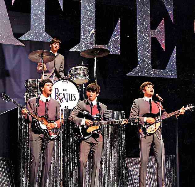 'We watched every TV appearance and listened to every radio broadcast, but there were very few shows playing pop, and it was all so frustratingly brief,' Margaret Ashworth writes. Pictured are the Beatles performing