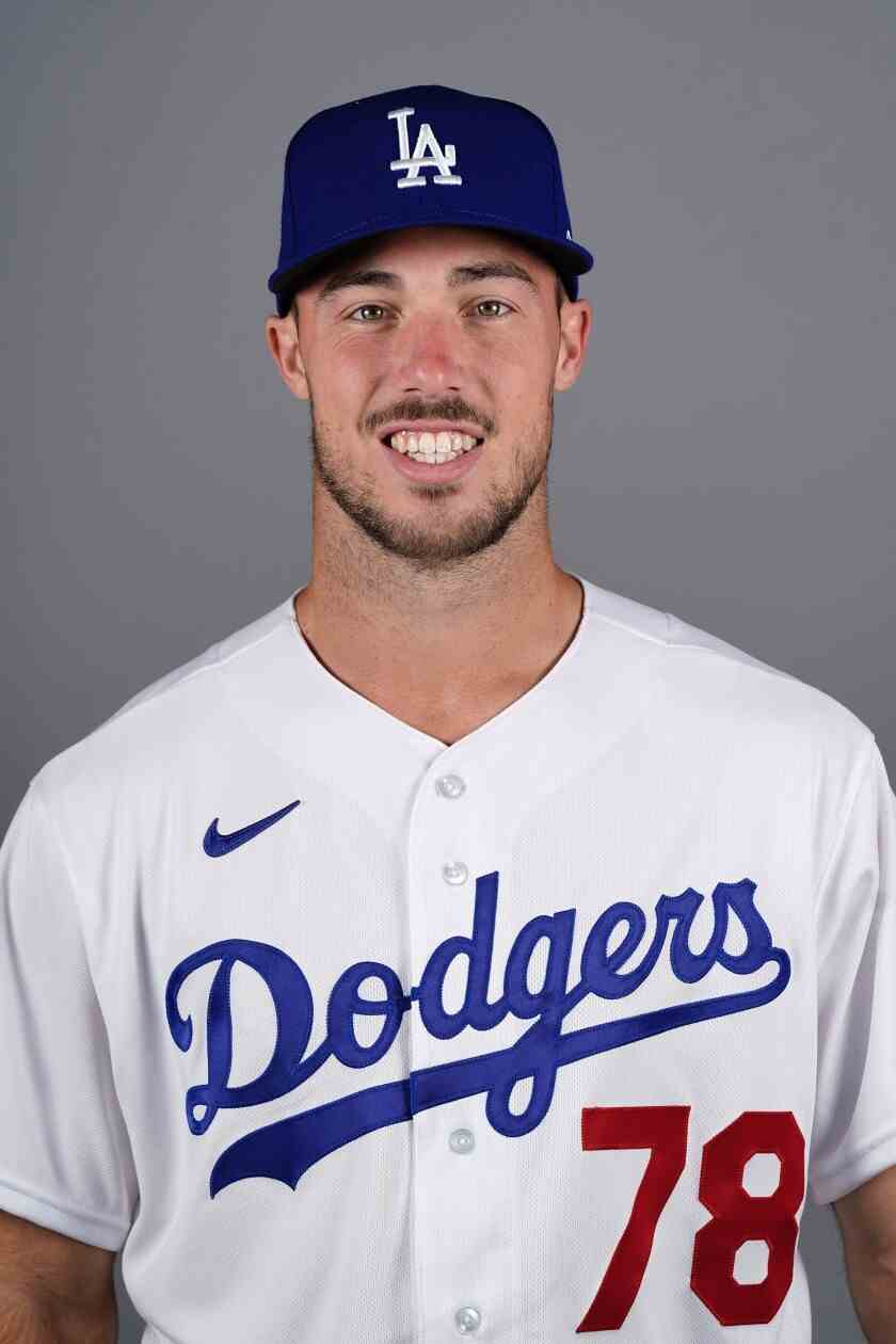 Porträt von Dodgers Pitcher Michael Grove