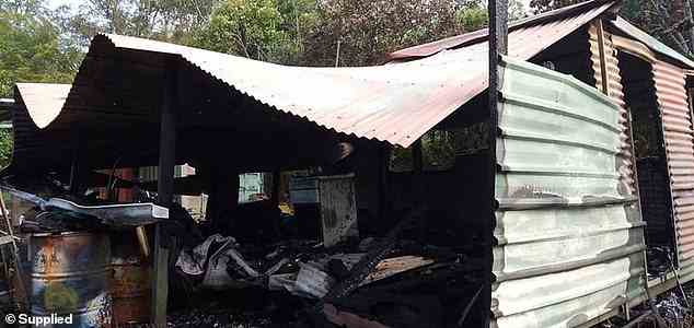Die zweiköpfige Familie verlor ihr erstes Haus durch einen Brand – nachdem Ratten eine stromführende Leitung durchkaut hatten