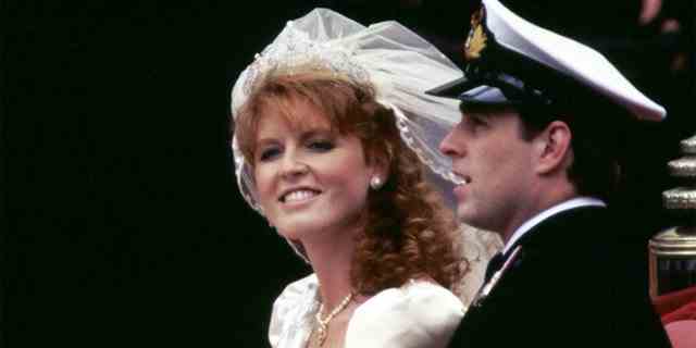 Sarah Ferguson und Prinz Andrew waren von 1986 bis 1996 verheiratet.