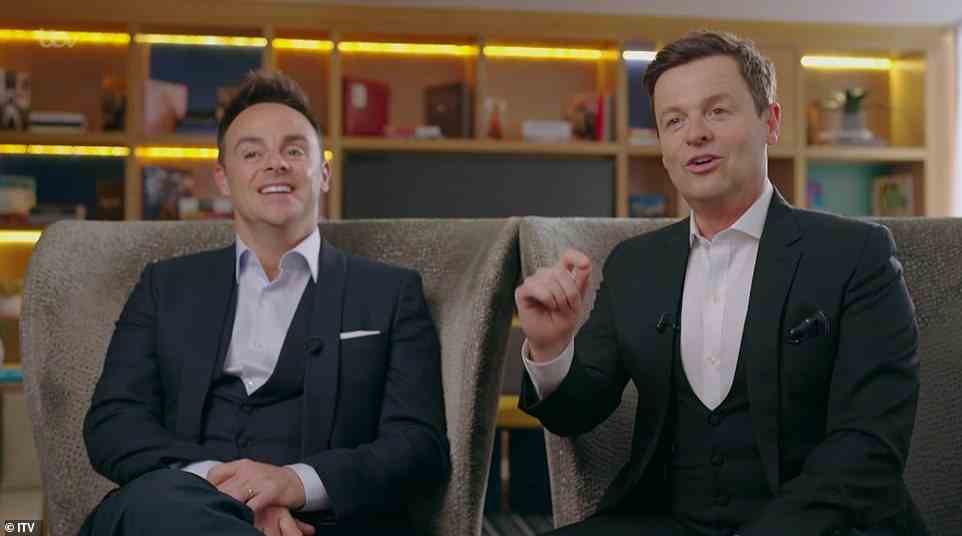 Comedy duo Ant and Dec spoke about their admiration for the monarch during a short televised interview