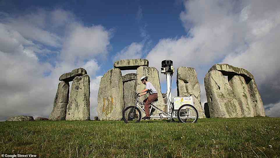 Stonehenge war zwischen April 2021 und 2022 die viertbeliebteste Street View-Suche in Großbritannien