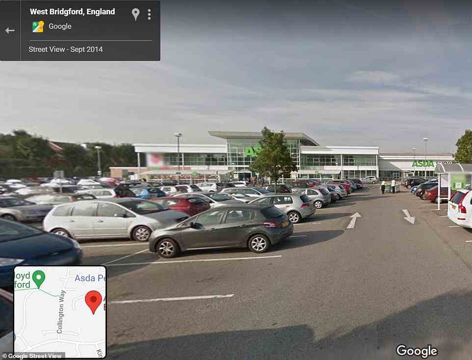 Asda Nottingham West Bridgford Supercentre taucht unerwartet auf Platz 13 im britischen Street View-Suchranking auf