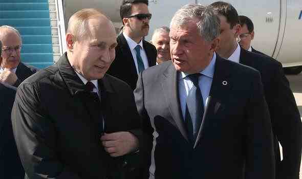Rosneft: Sechin leitet die lukrative Rosneft-Ölgesellschaft, die jährlich Billionen Rubel einspielt