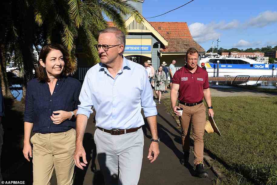 The Greens on Saturday picked up former Labor PM Kevin Rudd's old inner-Brisbane seat of Griffith - with incumbent ALP member  and frontbencher Terri Butler (pictured) humiliatingly coming third in first preference votes