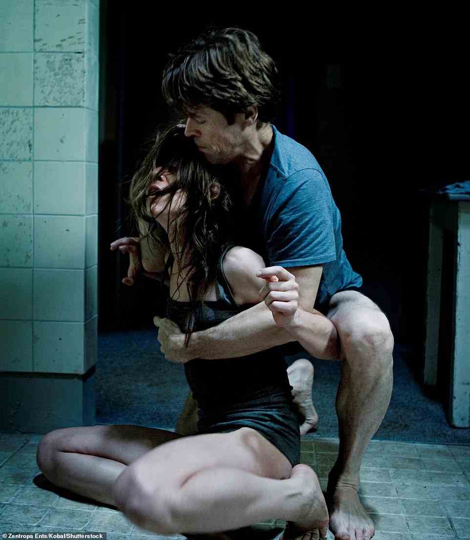Antichrist, which starred Willem Dafoe and Charlotte Gainsbourg (pictured), also reportedly caused audience members to faint after it debuted at the Cannes festival in 2009