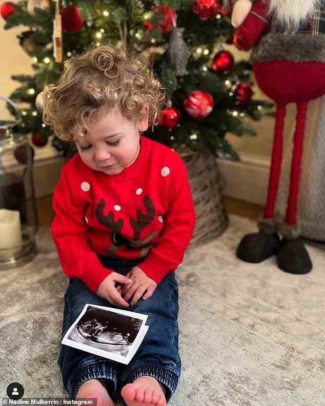Erfreuliche Neuigkeiten: Nadine gab bekannt, dass sie und Rory ihr zweites Kind in einem entzückenden Instagram-Post am Weihnachtstag erwarten würden