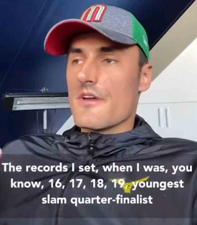Tomic verwies auf seine erfolgreiche Juniorenkarriere, als er erklärte, warum er ein besserer Tennisspieler als Kyrgios sei