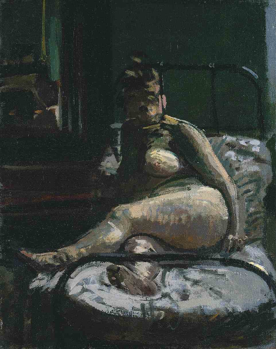 The above painting, La Hollandaise, was painted by Sickert in 1906. It is one of several of his works that depicts naked women