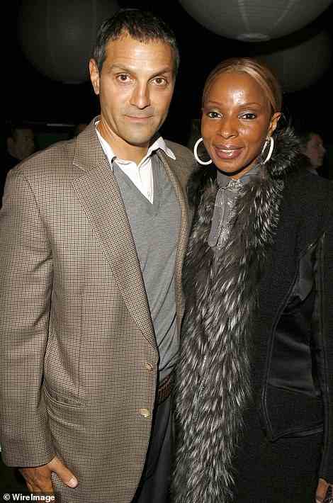 Emanuel, who is the founder of Endeavor Talent Agency, reps many A-list names including Ben Affleck, Charlize Theron, Matt Damon, Jennifer Garner, Dwayne 'The Rock' Johnson, and Mary J. Blige (pictured with Emanuel in 2006)