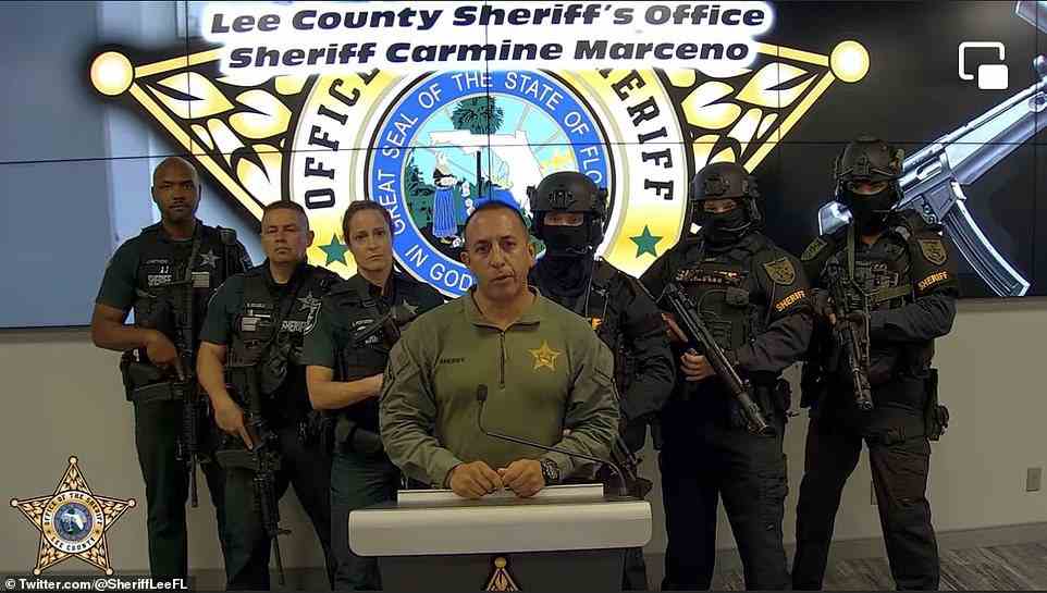 Der Sheriff von Lee County, Carmine Marceno, verteidigte seine öffentliche Verhaftung von Daniel Issac Marquez, 10, indem er sagte, wenn der Junge tatsächlich auf seine Schule geschossen hätte, wäre das Ergebnis dasselbe gewesen