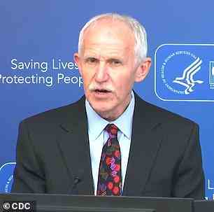 Dr. Jay Butler enthüllte den Todesfall heute bei der CDC-Medienbesprechung